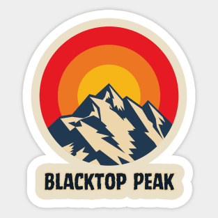 Blacktop Peak Sticker